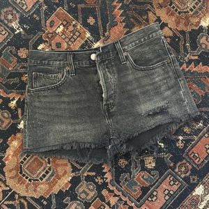 Levi’s 501 Mid Rise Cut Off Shorts